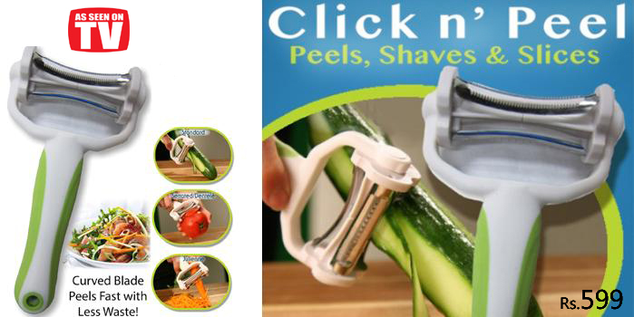 The 3 in 1 Click N Peel  from As Seen on TV